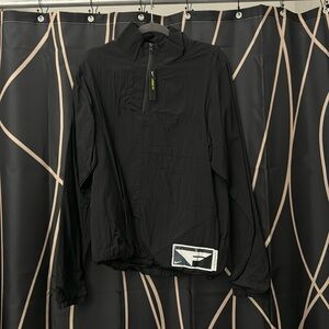 Pull over windbreaker type jacket